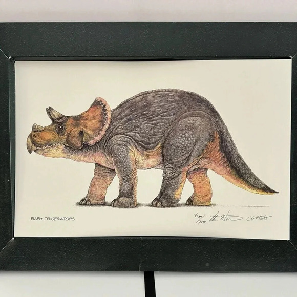 JURASSIC PARK COLLECTION CRASH MCCREERY LITHOGRAPH LIMITED EDITION ART SET - Picture 8 of 13